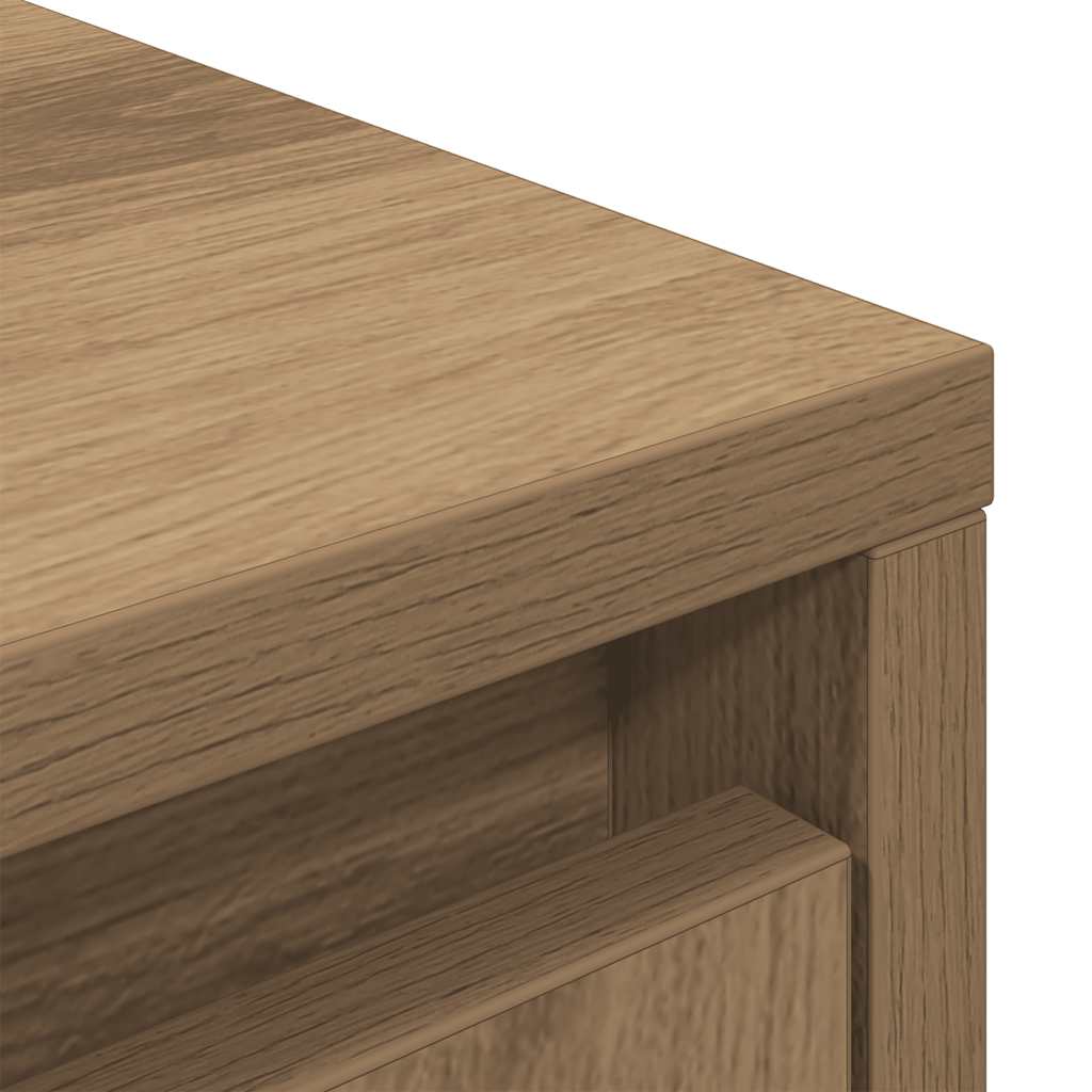 Cabinet with Drawer Artisan Oak 55.5x34x119.5 cm Engineered Wood